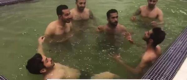 عکس خنده دار غرق شدن