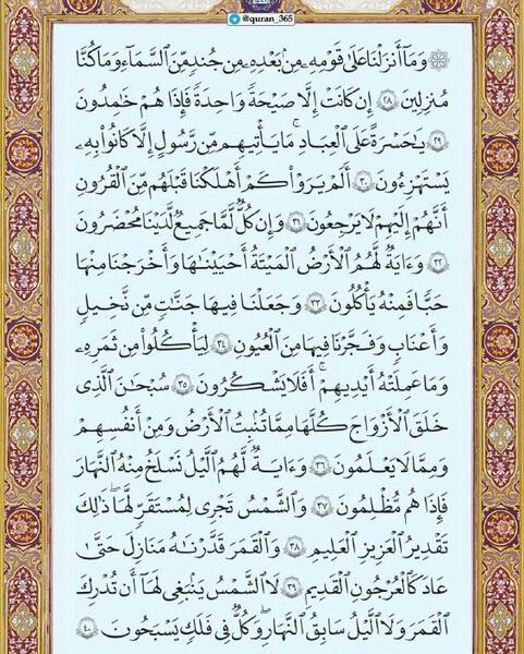 عکس قران یاسین