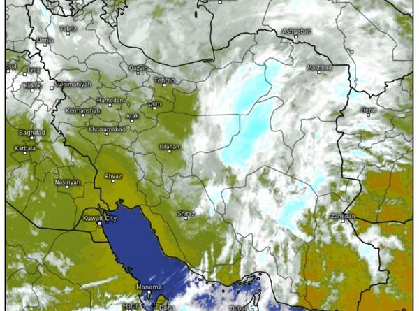 عکس هوایی هواشناسی