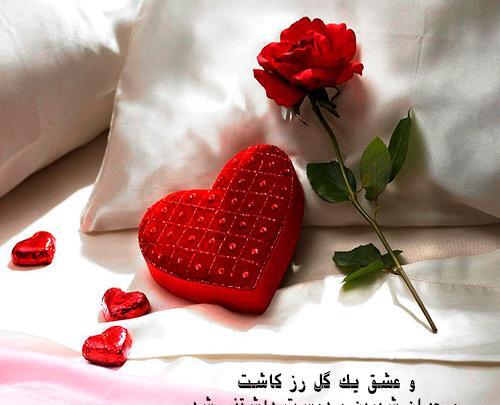 عکس عاشقانه دونفره با گل رز