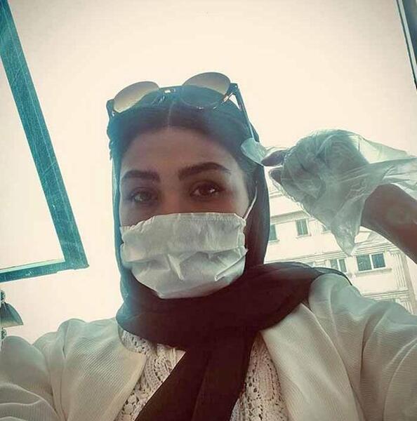 عکس فیک دخترونه طبیعی با ماسک