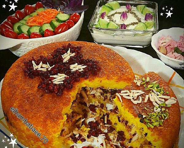 عکس غذا ته چین مرغ