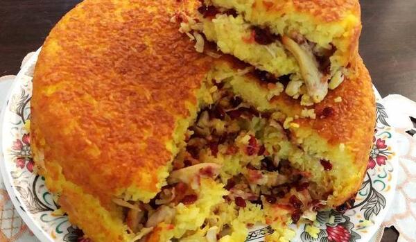 عکس غذا ته چین مرغ