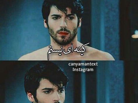 عکس نوشته ی کینه ای نیستم ولی آلزایمر هم ندارم