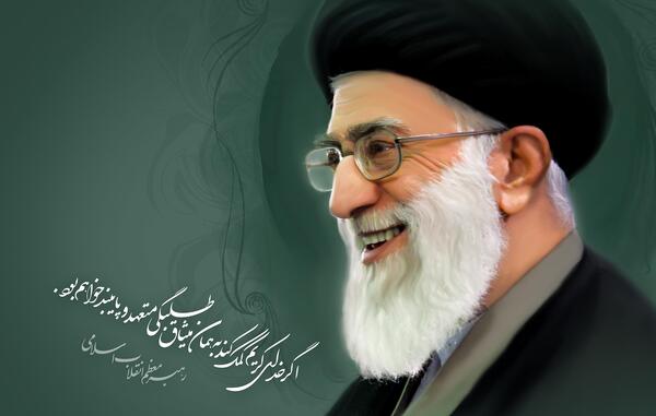 عکس لبخند رهبری