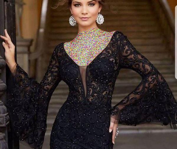 عکس لباس مجلسی زنانه جدید کوتاه
