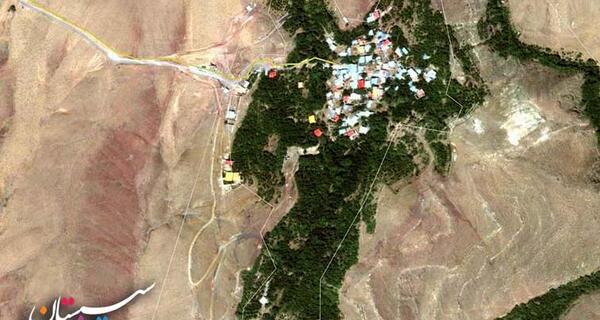 عکس هوایی روستاها