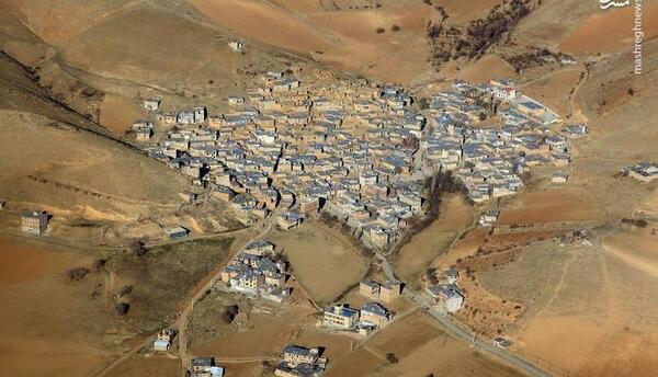 عکس هوایی روستاها