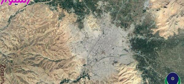 عکس هوایی روستاها
