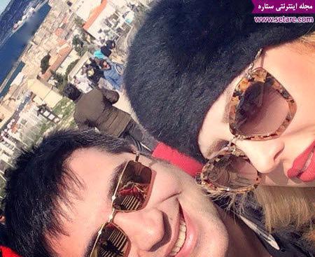 عکس همسر نیوشا ضیغمی آرش پولادخان