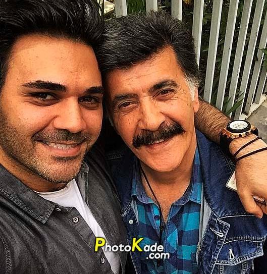 عکس پوریا راد و همسرش