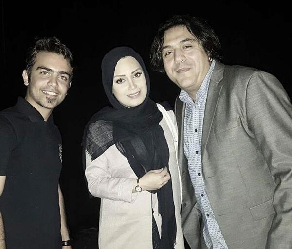 عکس پوریا راد و همسرش
