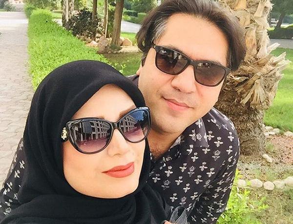 عکس پوریا راد و همسرش