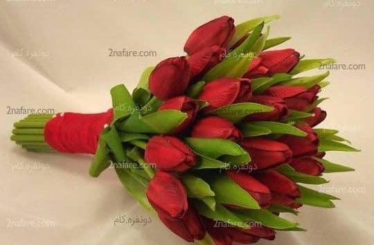 عکس دسته گل لاله