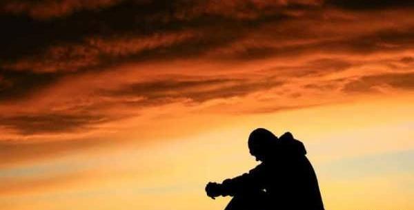عکس تنهایی یه مرد