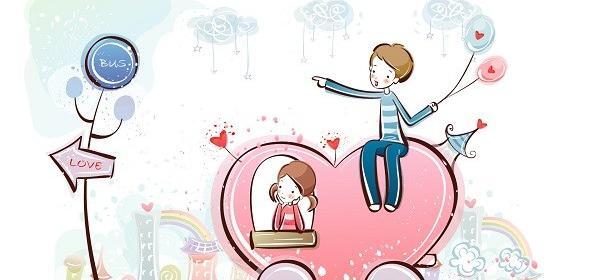 عکس کارتونی عاشقانه جدید