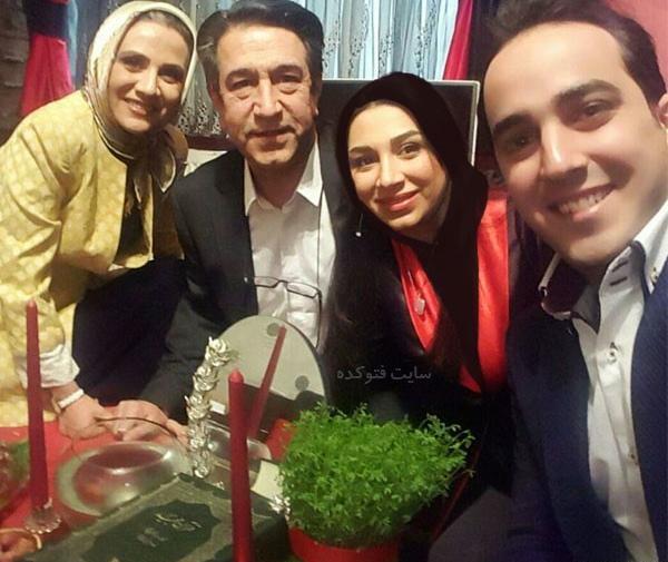 عکس خانوادگی فلورا سام