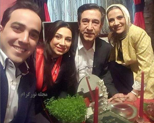 عکس خانوادگی فلورا سام