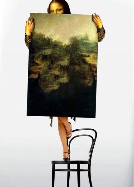عکس لبخند ژکوند