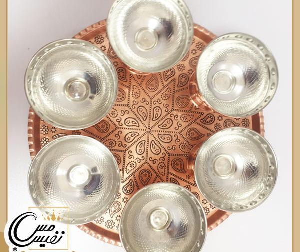 عکس هفت سین با ظروف مسی