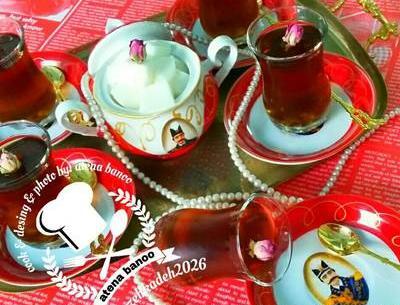 عکس ژله چای