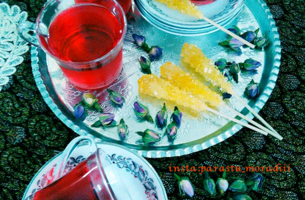 عکس ژله چای