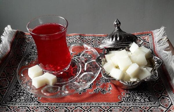 عکس ژله چای