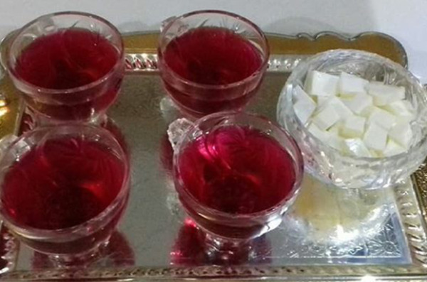 عکس ژله چای
