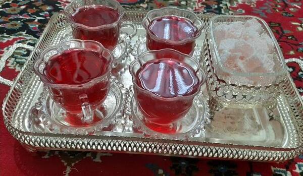 عکس ژله چای