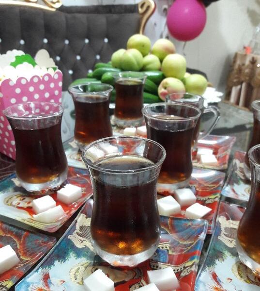 عکس ژله چای