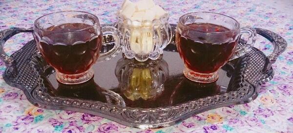 عکس ژله چای