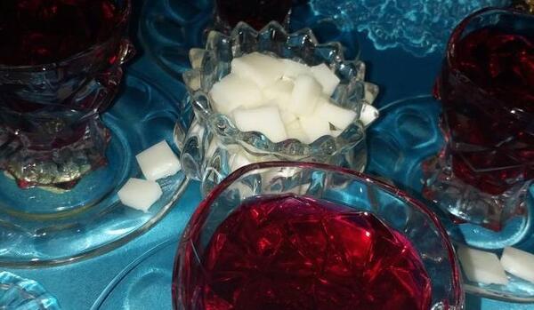 عکس ژله چای