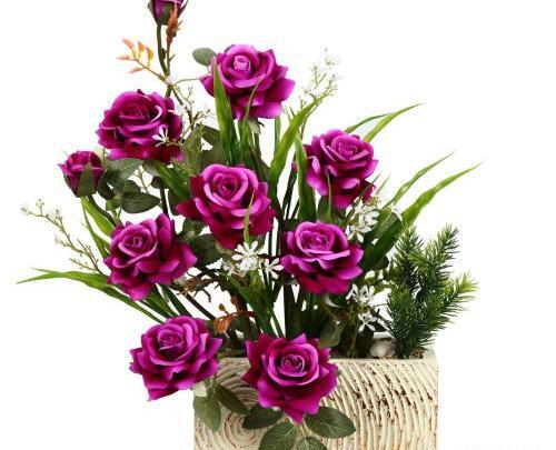 عکس گل های مصنوعی زیبا
