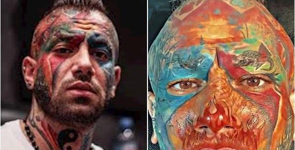 عکس تاتو امیر تتلو