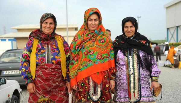 عکس زیباترین دختر گلستان