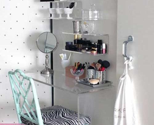 عکس ایده برای طراحی میز آرایش
