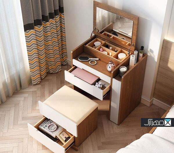 عکس ایده برای طراحی میز آرایش