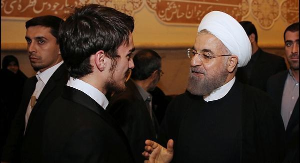 عکس پسر حسن روحانی