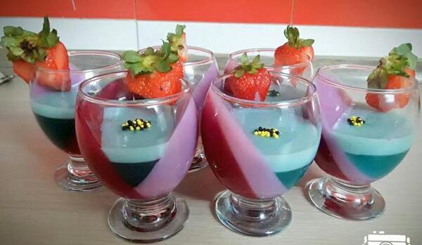 عکس ژله بستنی در جام
