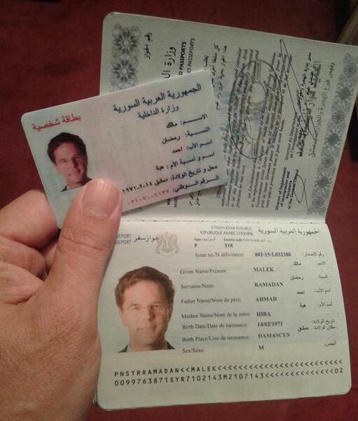 عکس پاسپورت هلندی