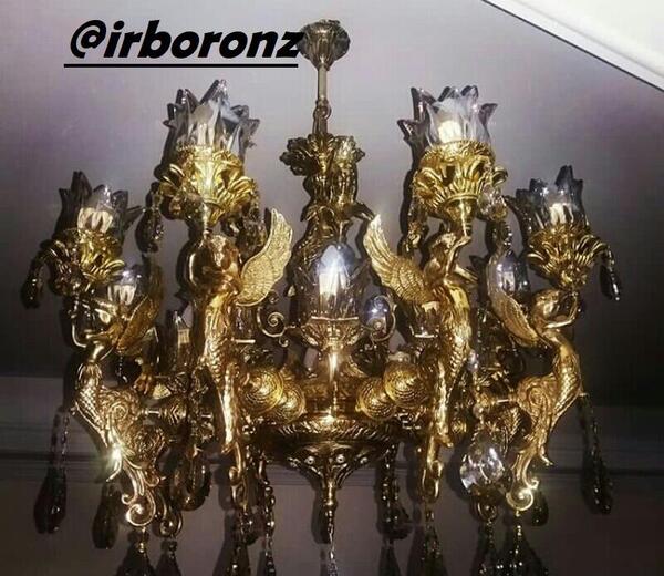 عکس لوستر فرشته