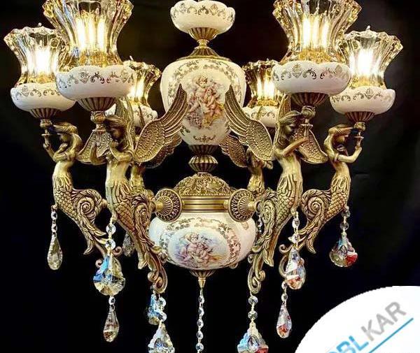 عکس لوستر فرشته