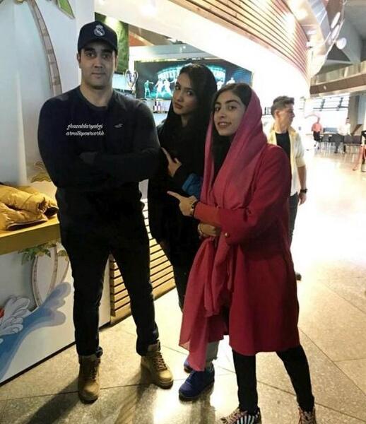 عکس دوست دختر پوریا پورسرخ