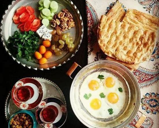 عکس ایده برای سفره صبحانه