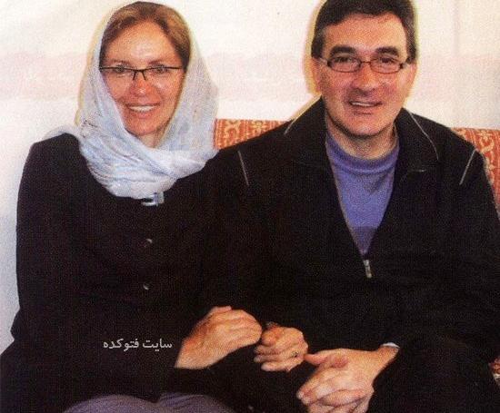 عکس رضا چلنگر و همسرش