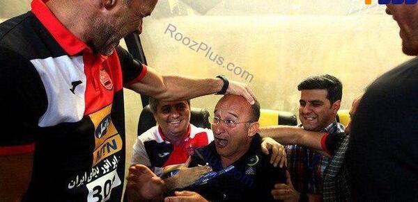 عکس رضا چلنگر و همسرش