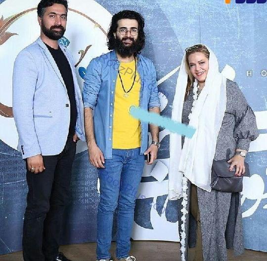 عکس رضا چلنگر و همسرش