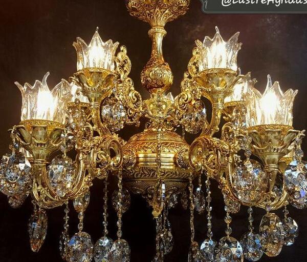 عکس لوستر شاه عباسی