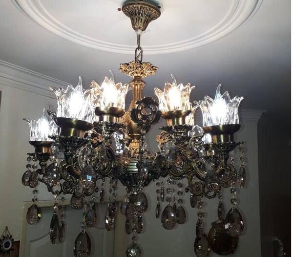 عکس لوستر شاه عباسی