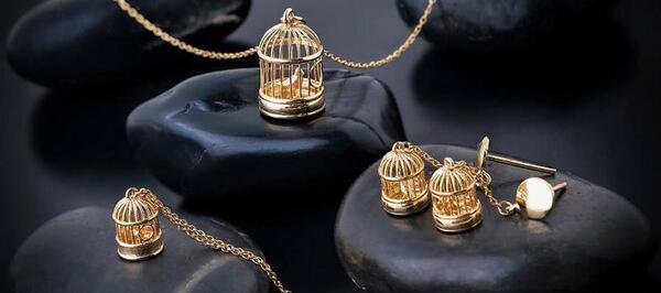 عکس ست طلای دخترانه ظریف